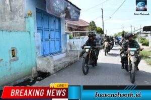 Antisipasi Terjadinya Tawuran Antar Masyarakat di Lingkungan Mako Lantamal I, Tim F1QR Lantamal I Laksanakan Patroli Secara Intensif